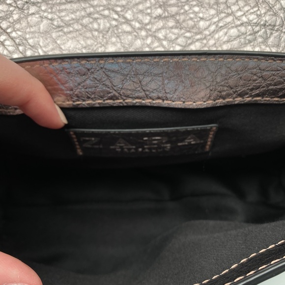 ZARA  metallic Crossbody purse - Picture 11 of 12